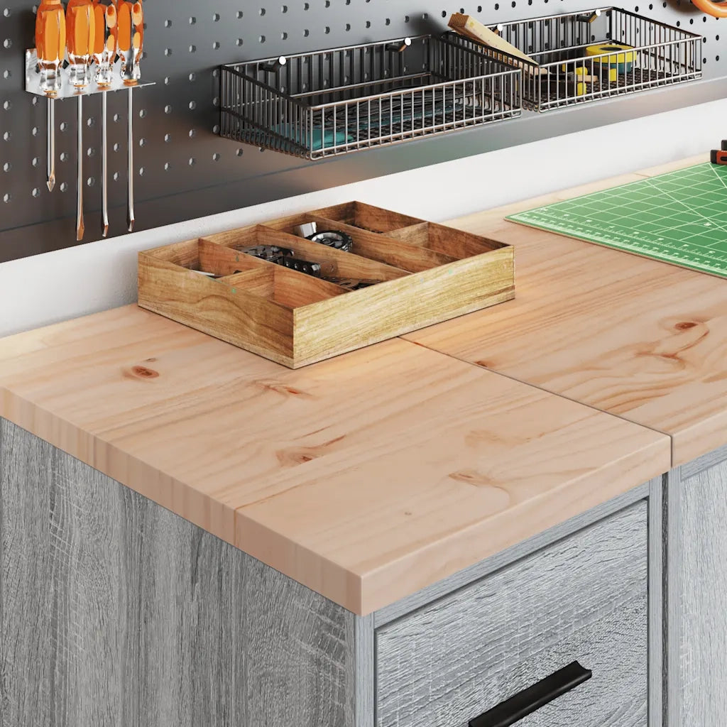 Armadietto da Garage Grigio Sonoma 30x51x85 cm CFW4090134