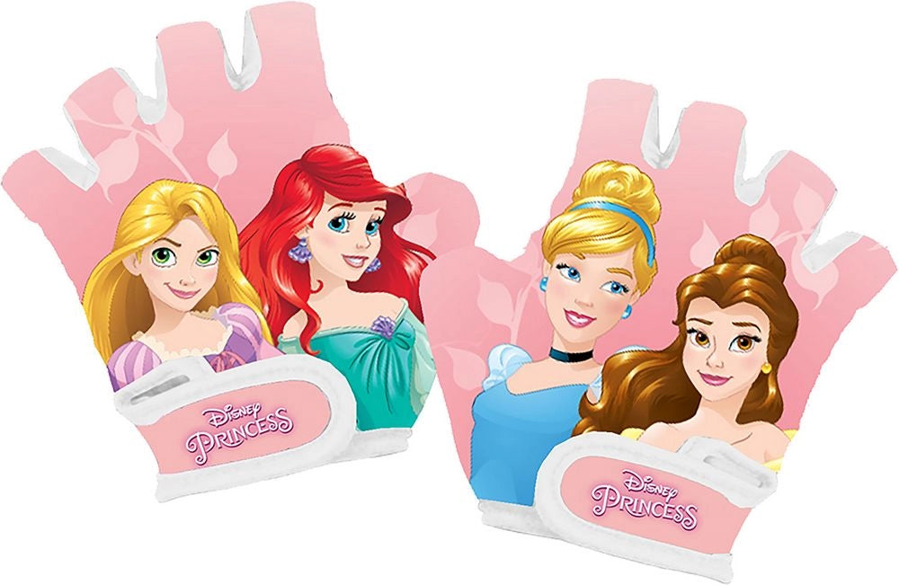 Guanti Disney Princess da bicicletta per bambina. Taglia XS ( 4-8 anni)