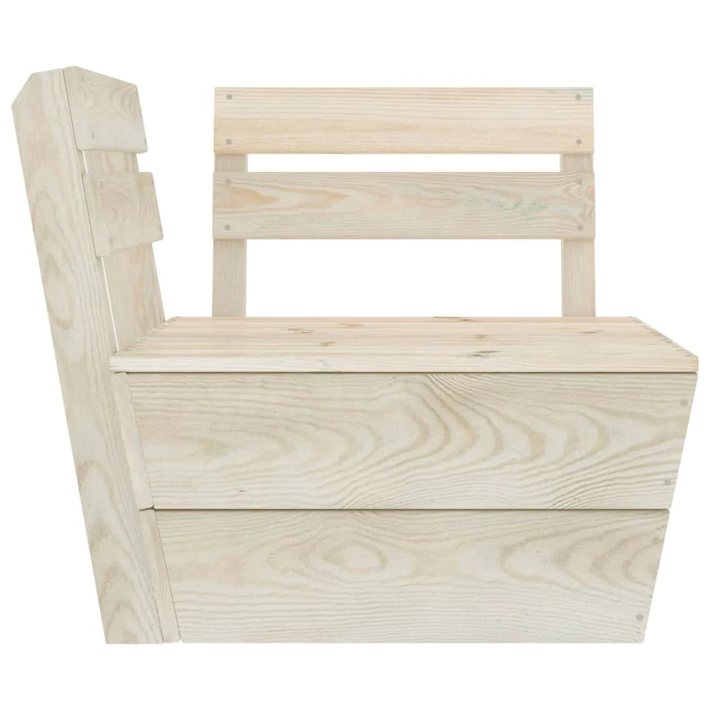 Set di mobili da giardino mobili da esterno mobili in pallet 10 pezzi legno di abete impregnato 02_0018341