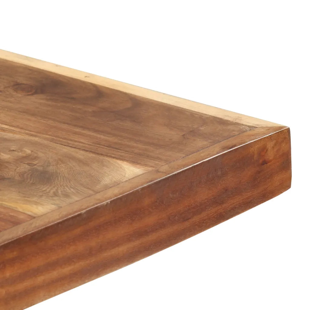 Tavolo da Pranzo 200x100x75cm Legno Massello con Finitura Ambra 321549