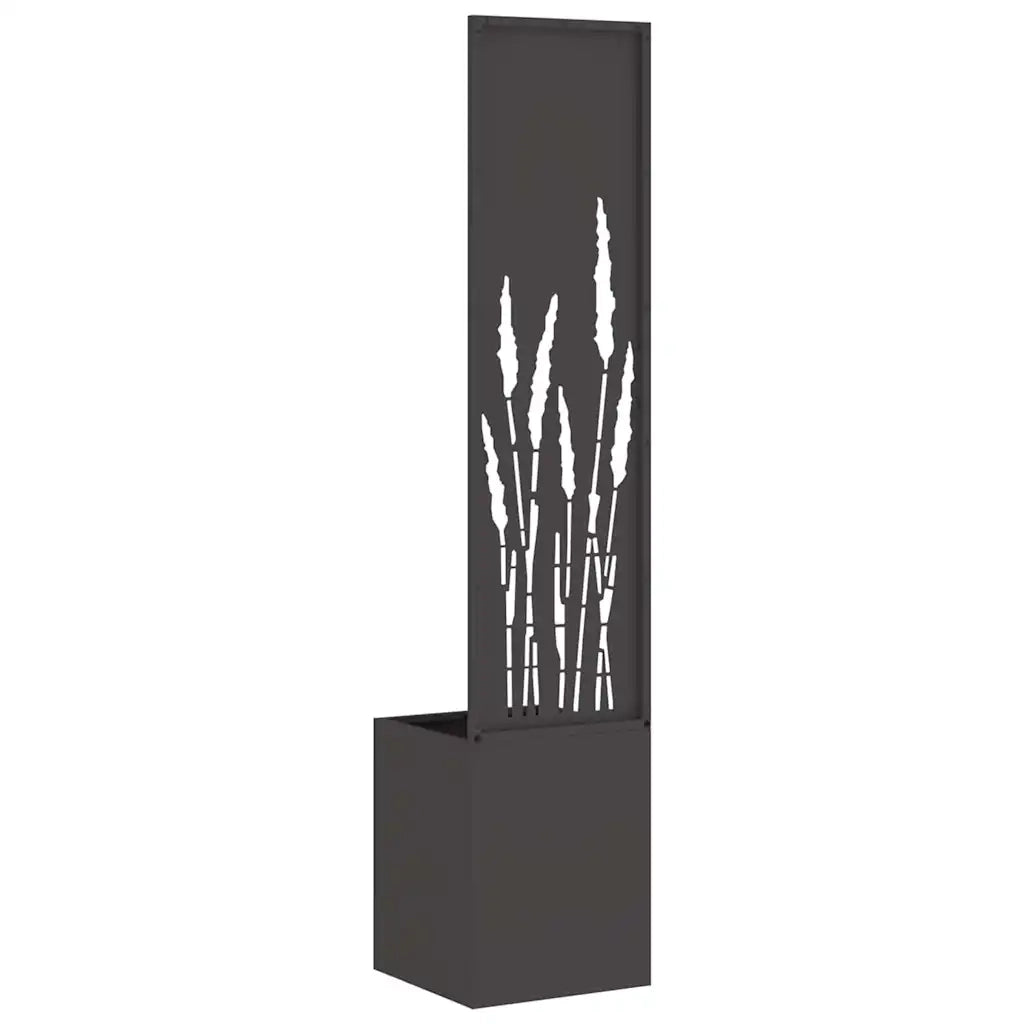 Schermo per privacy in giardino Traforo Nero 32 x 32 x 150 cm CFW7019280