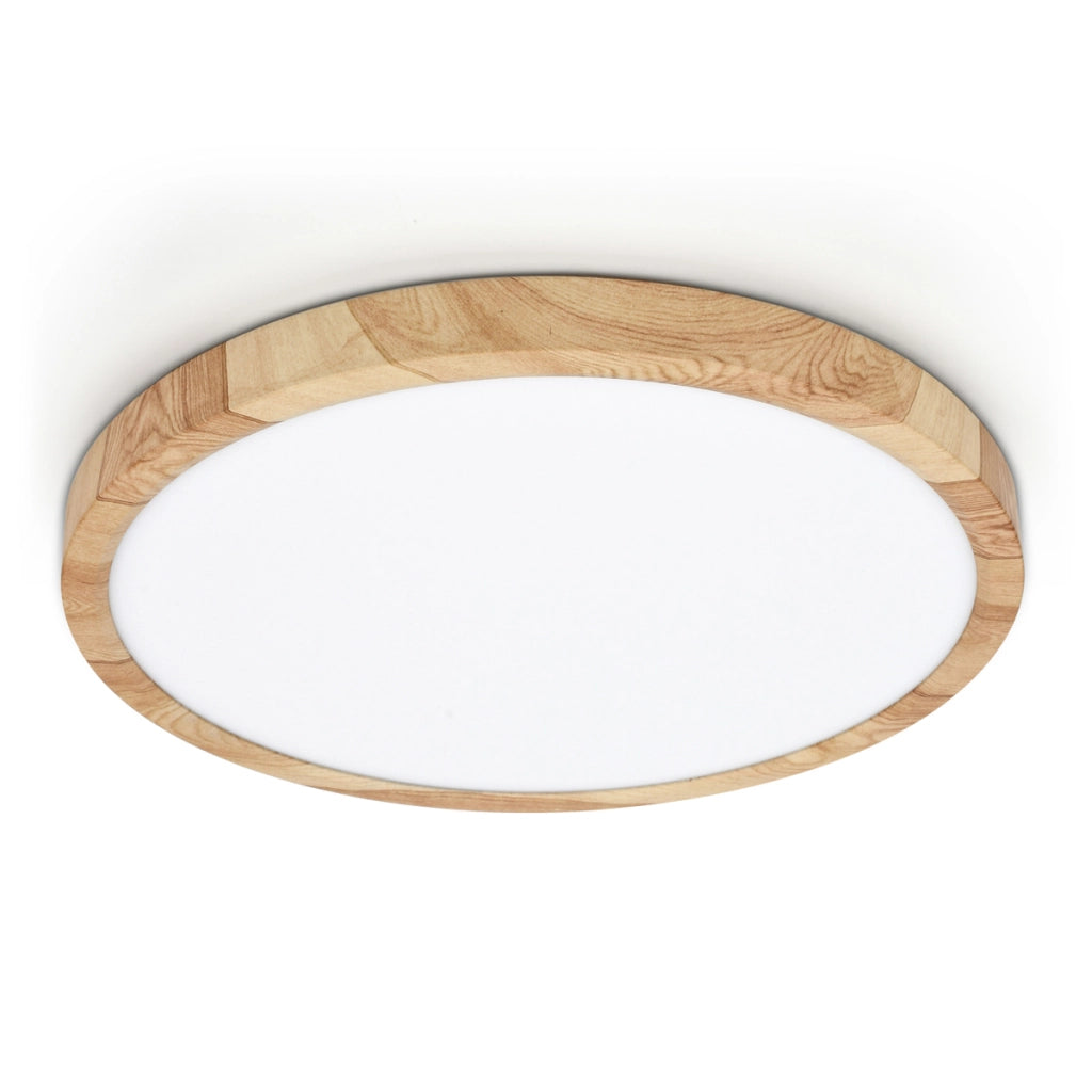 Plafoniera Italux Alata Ø40 legno IP44 LED-CCT 32W