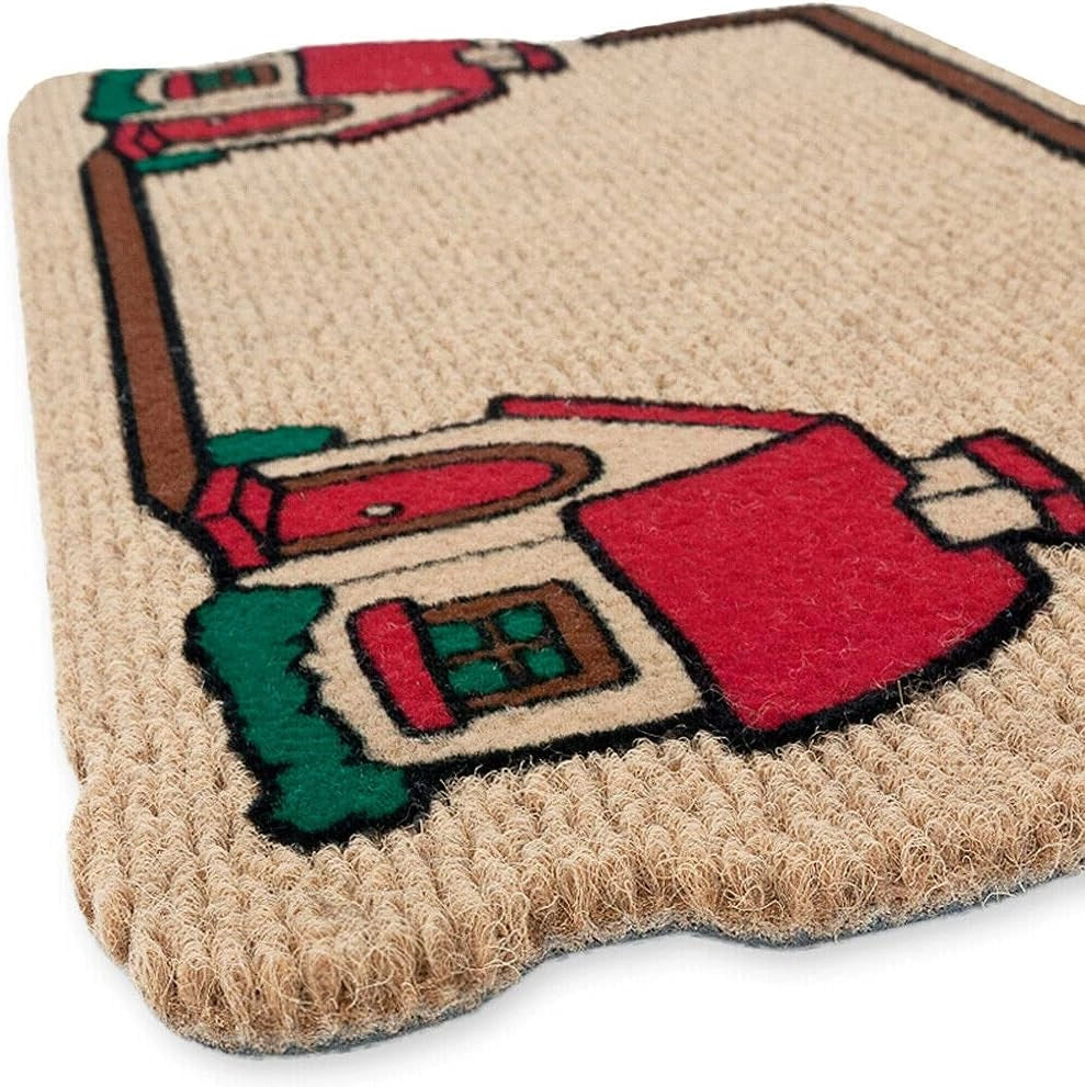 Zerbino Ingresso Antiscivolo Asciugapassi Entrata Assorbente Rettangolare 40X70 cm Dis.I