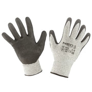 Topex 97-610-9 guanti da lavoro antitaglio in nitrile 4x43d misu