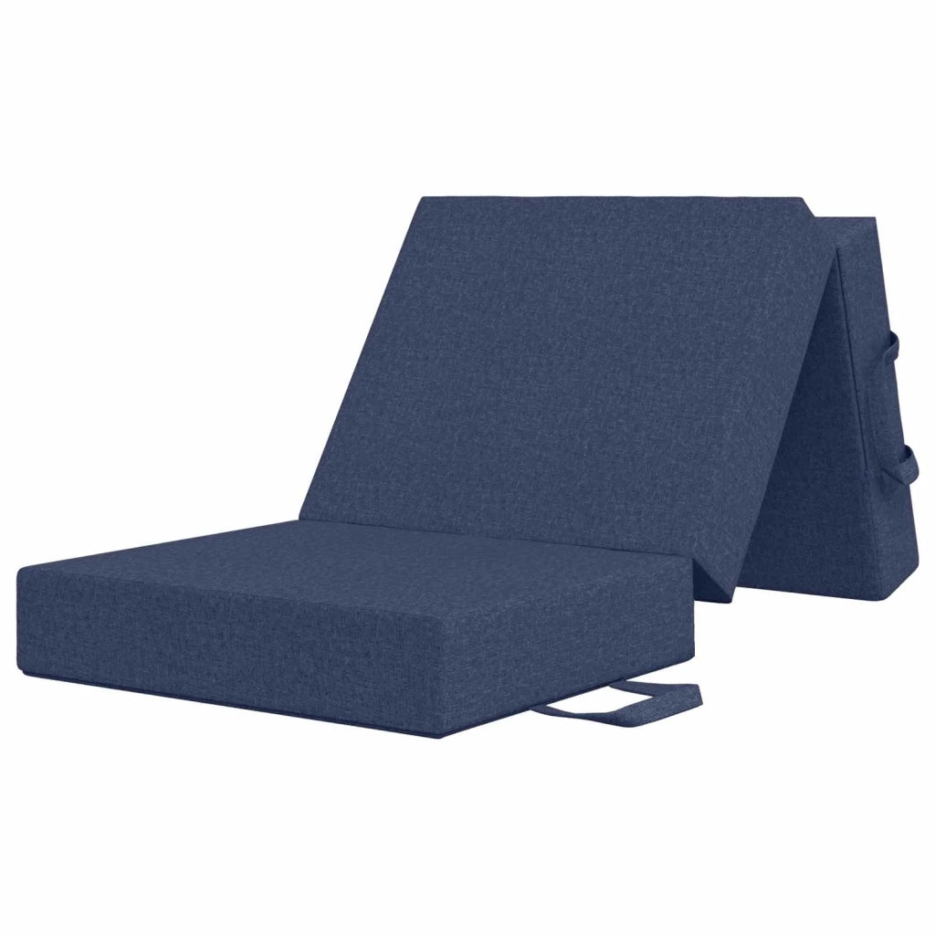 Divano Letto Pieghevole 90 x 67 x 45 cm Blu 900189