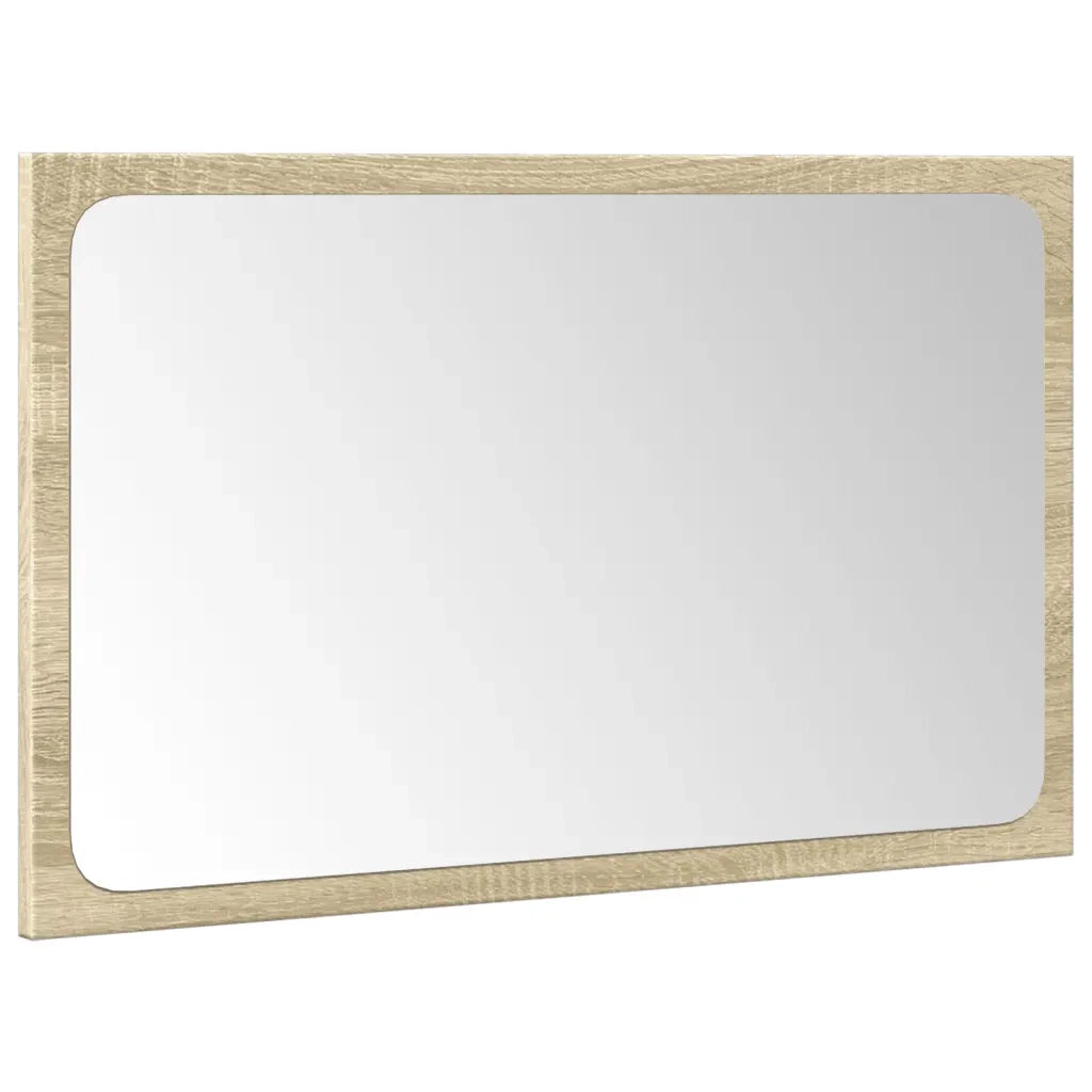 vidaXL Set Mobili da Bagno 3 pz Rovere Sonoma in Legno Multistrato