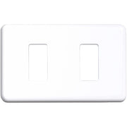 COPRINTERRUTTORE PLASTICA 2P BIANCO**- MINUMET- 2,0 pz