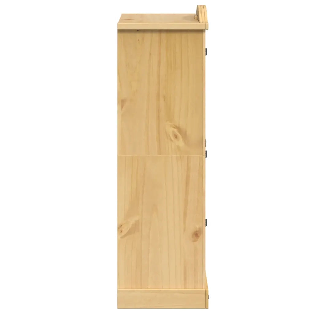 Armadio Corona 101x52x170 cm in Legno Massello di Pino