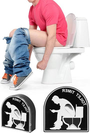Toilette con timer di risciacquo - Cassetta di risciacquo toilette con timer e decorazioni divertenti