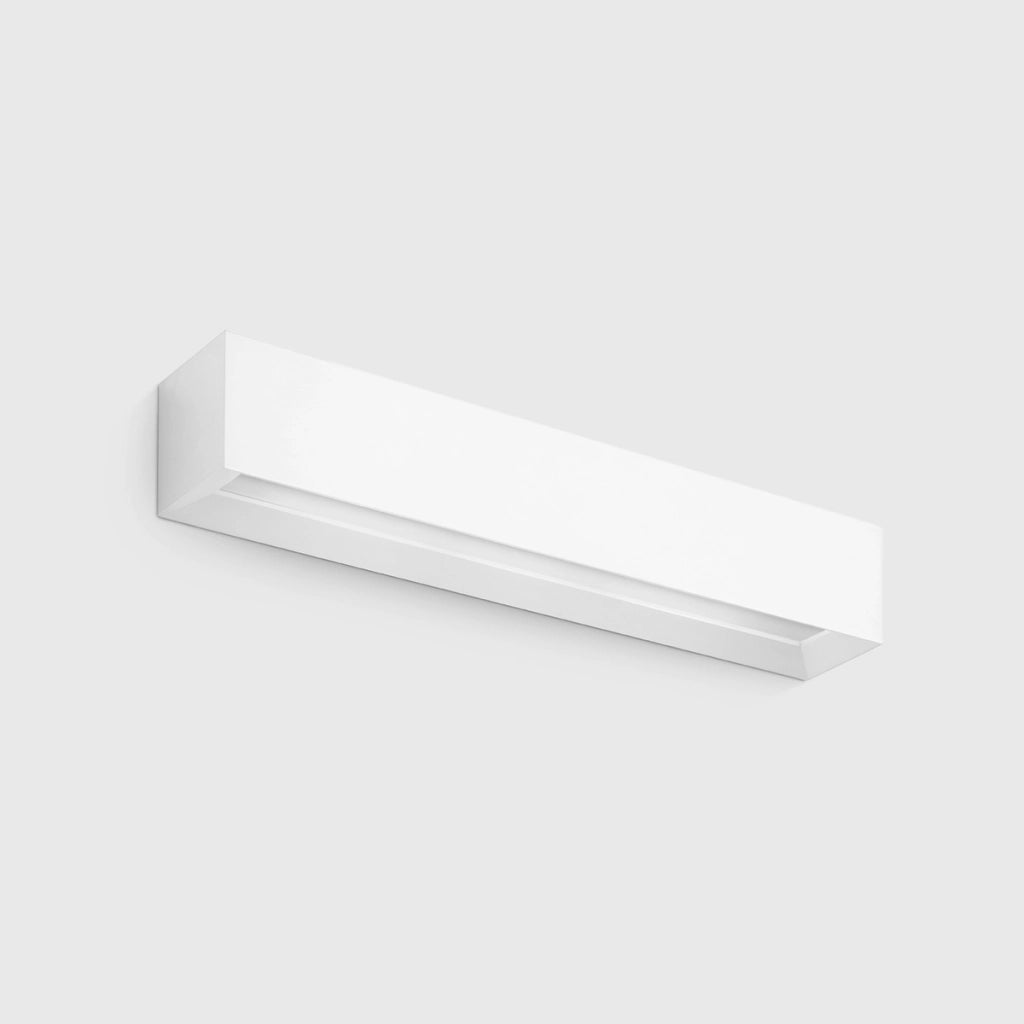 HERMIONE Applique da Parete  3 Luci attacco G9 in gesso bianco h75x525mm