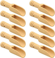 Set di cucchiai in legno per bagno, cucina e altro - 10 pezzi