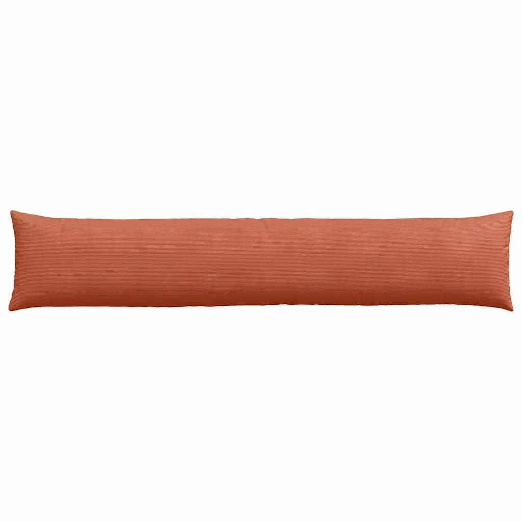 Cuscini da Divano 2 pcs Rosso Arancio 200 x 40 cm