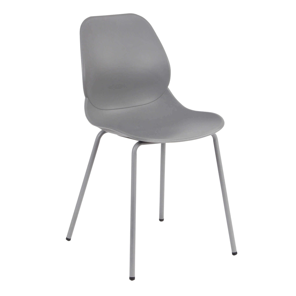 Sedia Moderna in Plastica cm 46x54x84 - CRIV