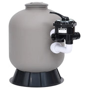 Filtro a Sabbia Laterale per Piscine Valvola 6 Vie 350mm Grigio cod mxl 65571