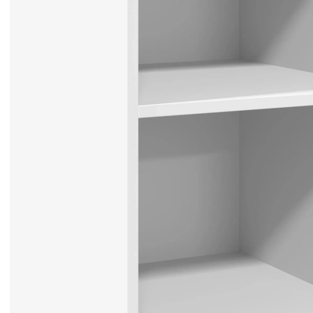 Credenza cassettiera cassettiera mobile contenitore organizer cucina soggiorno soggiorno 40 x 41 x 93 cm derivati ​​del legno bianco 02_0030309