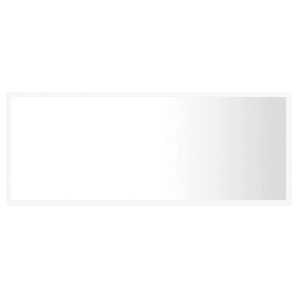 Specchio da Bagno con LED Bianco 100x8,5x37 cm in Truciolato cod mxl 78136
