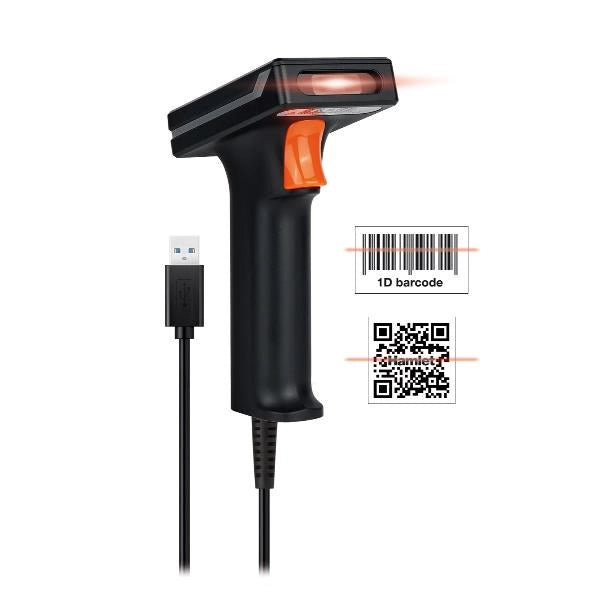Barcode  scanner  ind  2d/1d/qr    usb - HBCS2D120U
