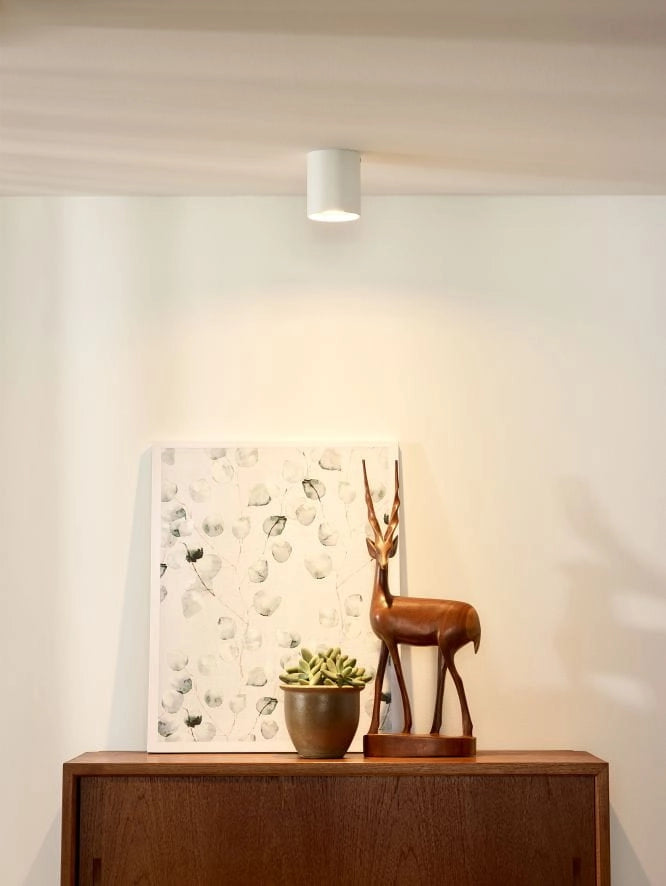 Spot soffitto Lucide BODI GU10 50W alluminio bianco