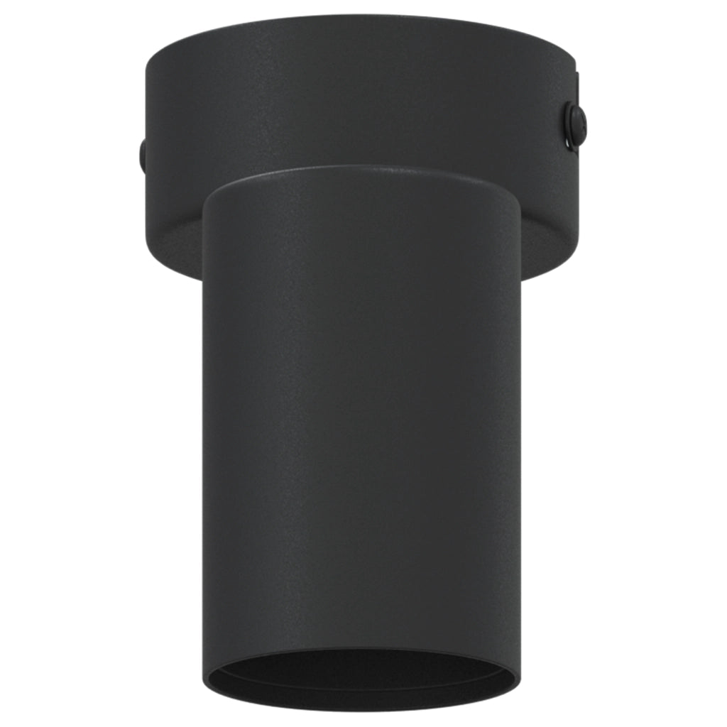 Faretti da soffitto neri 1 Via Regolabile E27