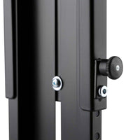 Supporto PC fisso Porta case sotto scrivania, max 10 kg, girevole a 360° con guida scorrevole