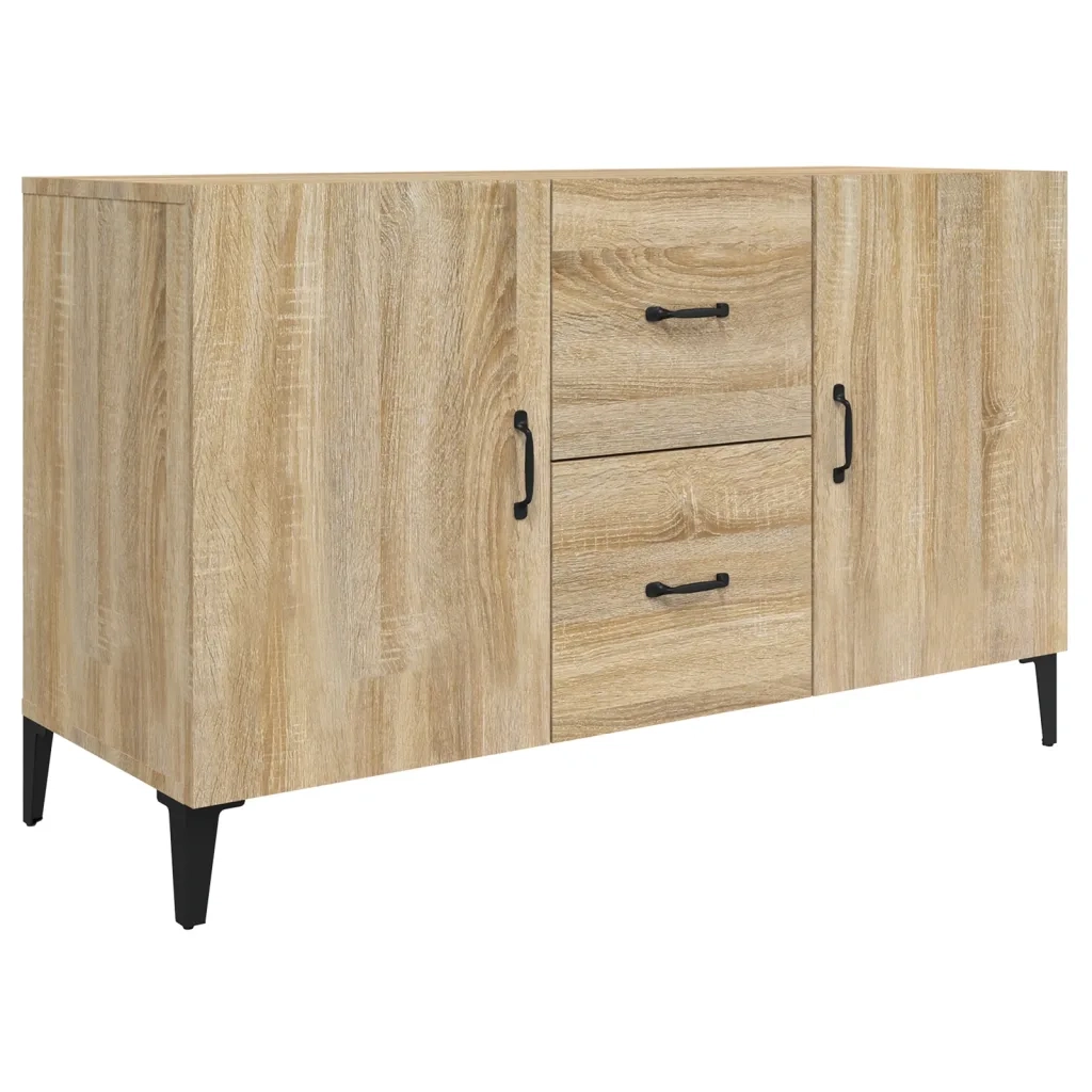 Credenza Rovere Sonoma 100x36x60 cm in Legno Multistrato 812522