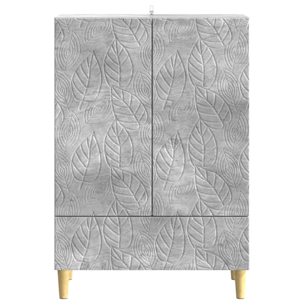 Credenza Grigio Cemento 66 x 34,5 x 95 cm Legno ingegnerizzato 895128