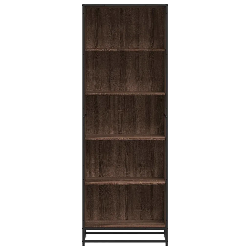 Libreria Rovere Marrone 60x35x170,5 cm in Truciolato