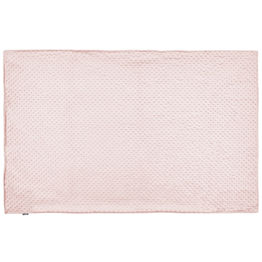 Copripiumino per coperta ponderata Rosa Tessuto poliestere 100 x 150 cm Motivo a pois Design moderno Tessile camera da letto