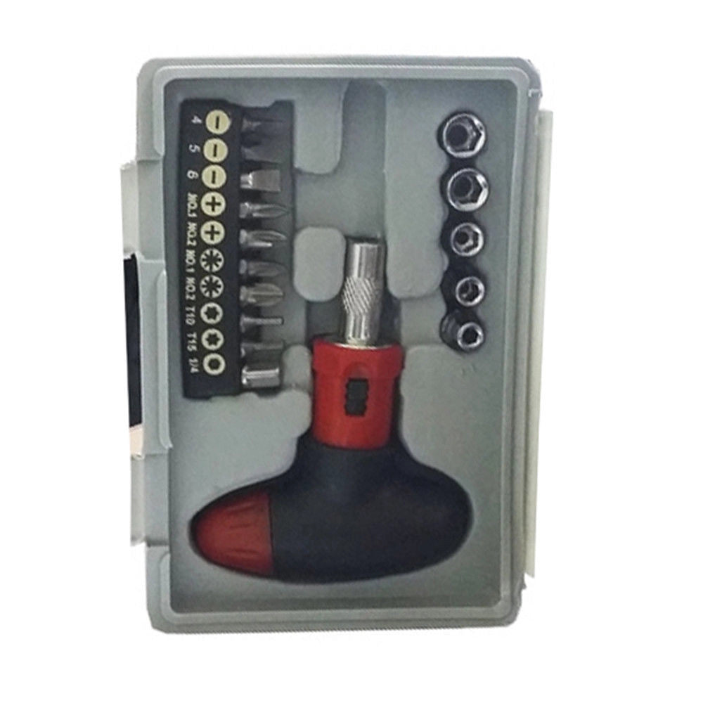 Trade Shop - Cassetta Attrezzi Kit Utensili Di Precisione 24pz Ferramenta Beper -