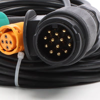 Set 2 luci posteriori RFS T1 con cavo a 13 poli da 5 m per illuminazione rimorchi