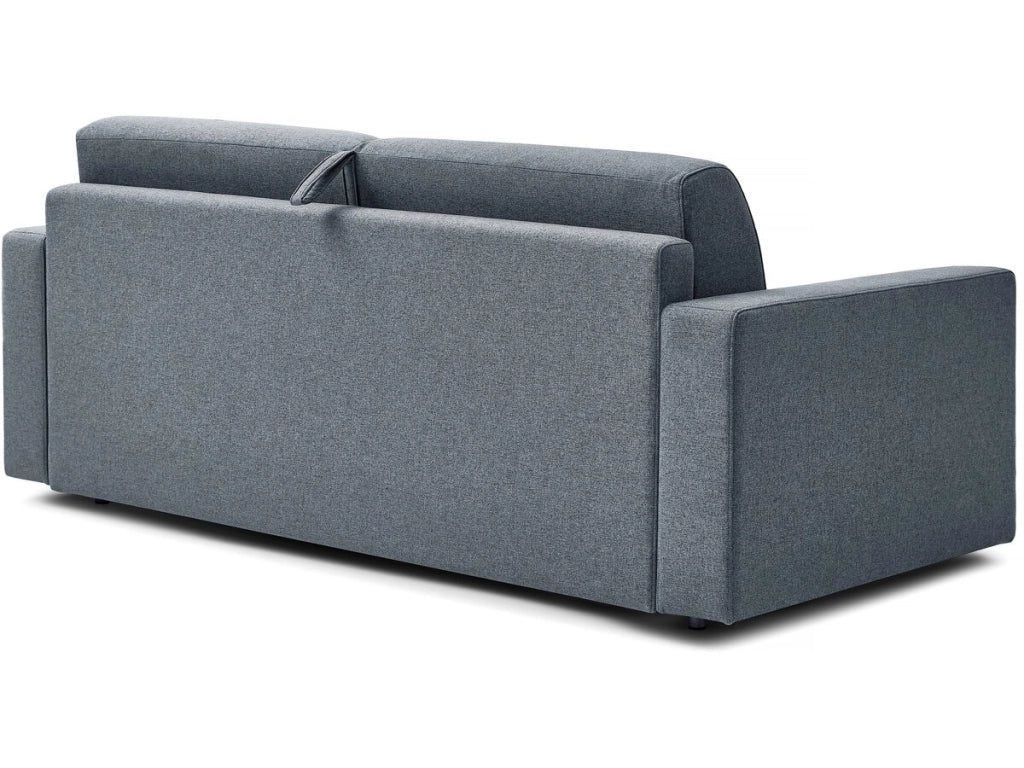 Divano trasformabile in tessuto express "Diana" - letto 140 cm - 3 posti - Grigio