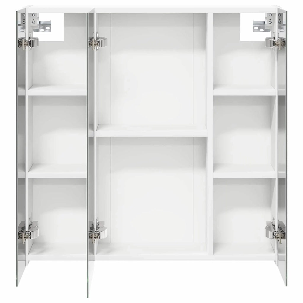 Mobiletto per specchio da bagno Bianco 70 x 14,5 x 70 cm 889087