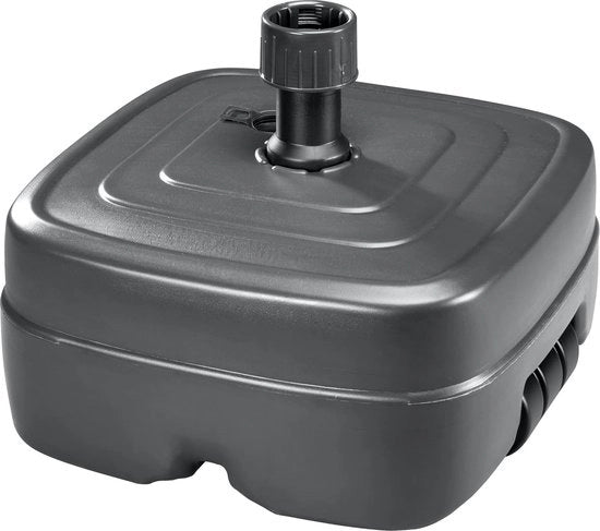Ombrellone da giardino 45 litri 856-15 Fondotinta antracite Base in plastica 2 kg Ombrellone da giardino