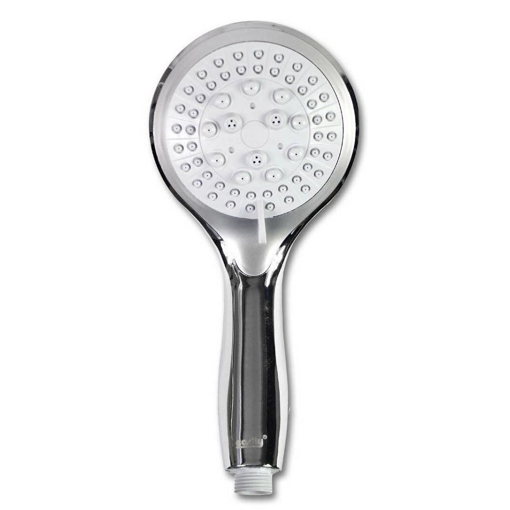 Trade Shop - Soffione Doccia Bagno Multigetto Doccetta Telefono Getto Regolabile ø12 Cm 52047 -