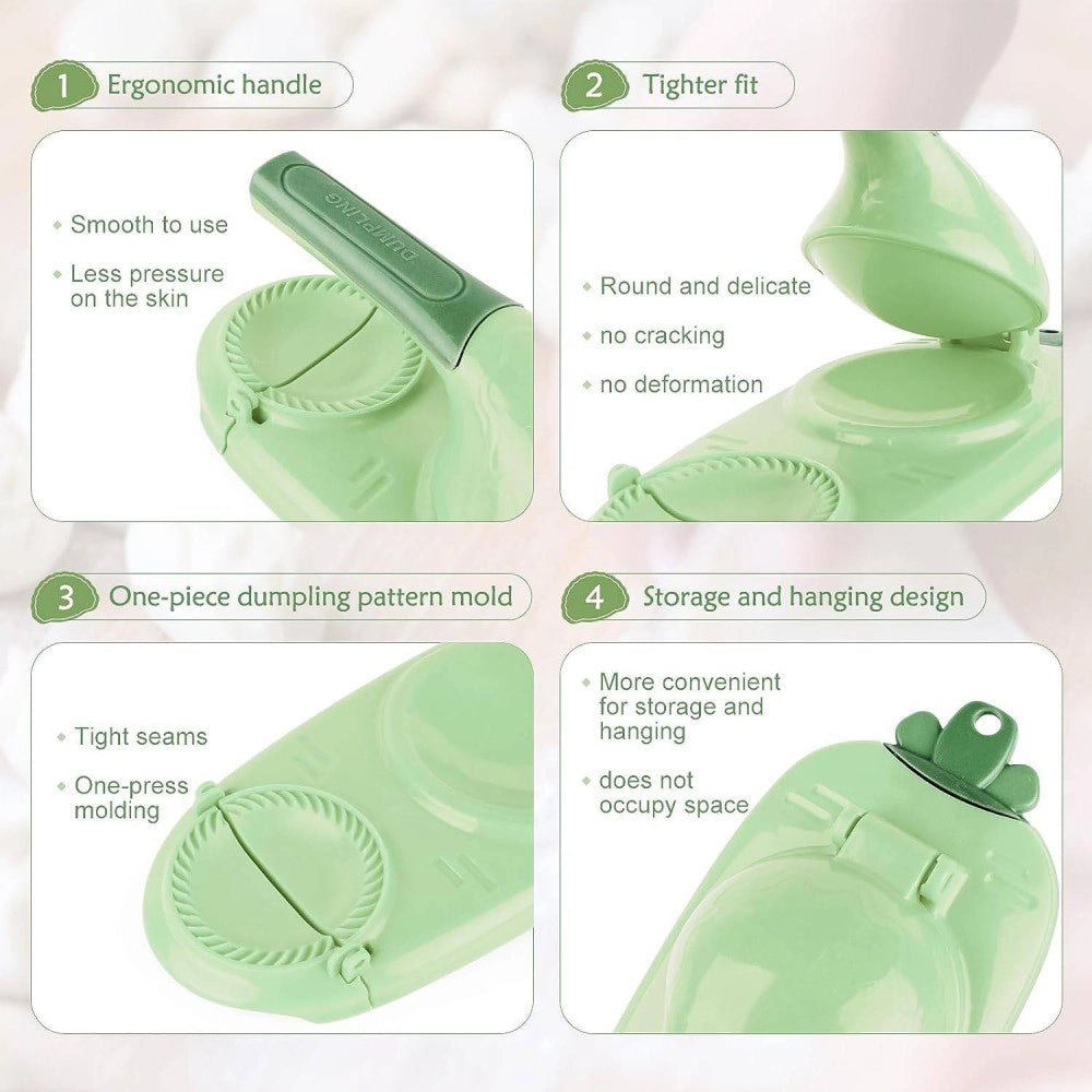 Trade Shop - Macchina Stampo Per Gnocchi E Ravioli Pressa Per Pasta Utensile Da Cucina 2in1 -