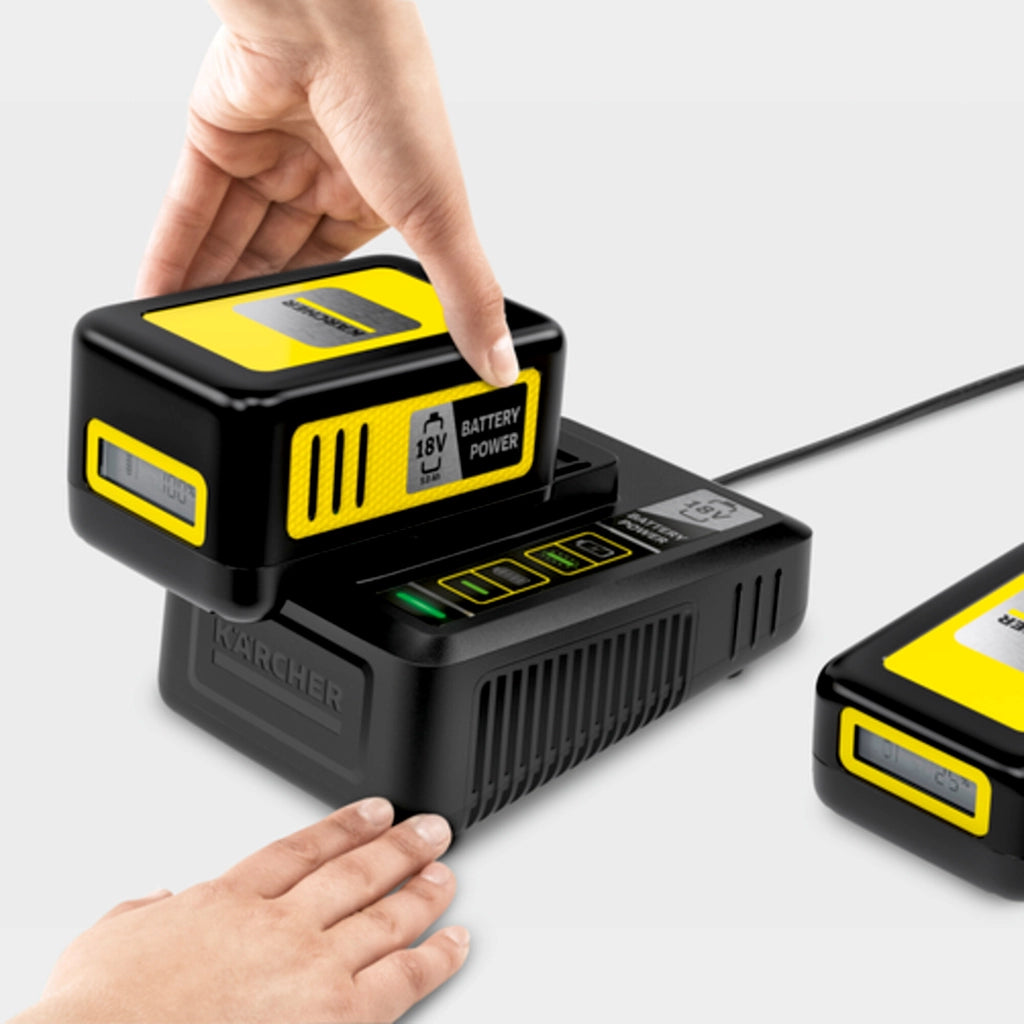 Karcher Caricabatterie rapido per batterie da 18V