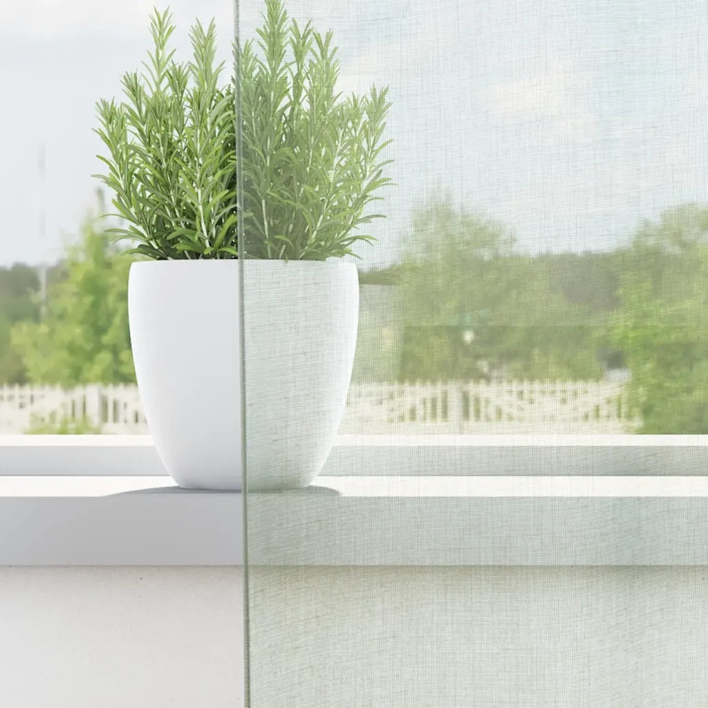 Tende in Voile con Tasche per Aste 2 pz Grigio Chiaro 4102208