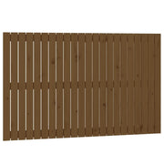Testiera | Testata da Parete Ambra 140x3x90 cm in Legno Massello di Pino