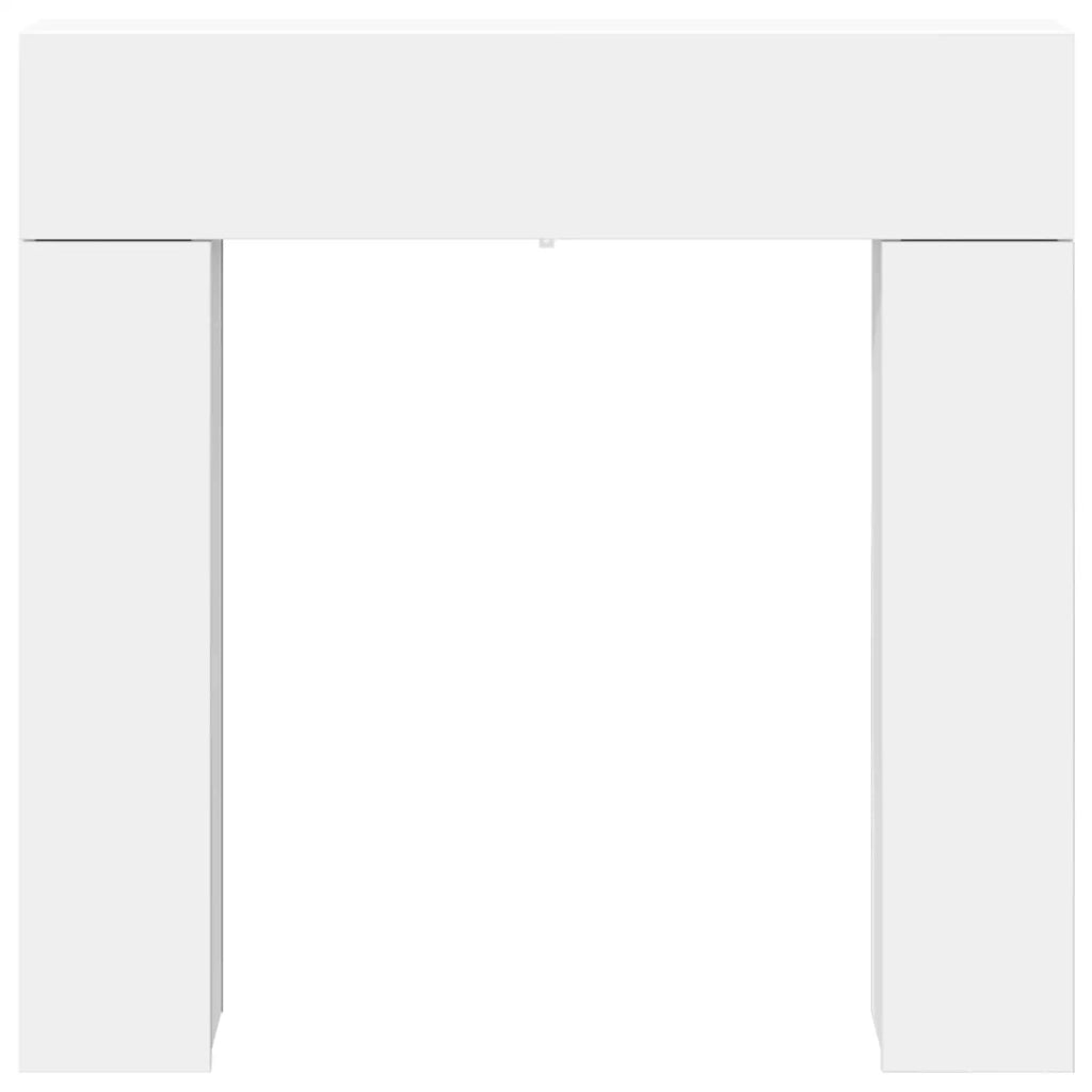 Cornice per camino Bianco 102 x 18 x 100,5 cm 8006598