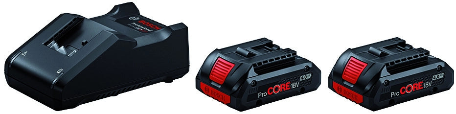 Bosch TRAPANO AVVITATORE CON PERCUSSIONE GSB 18V-45 3 batterie 4,0 Ah in L-Case