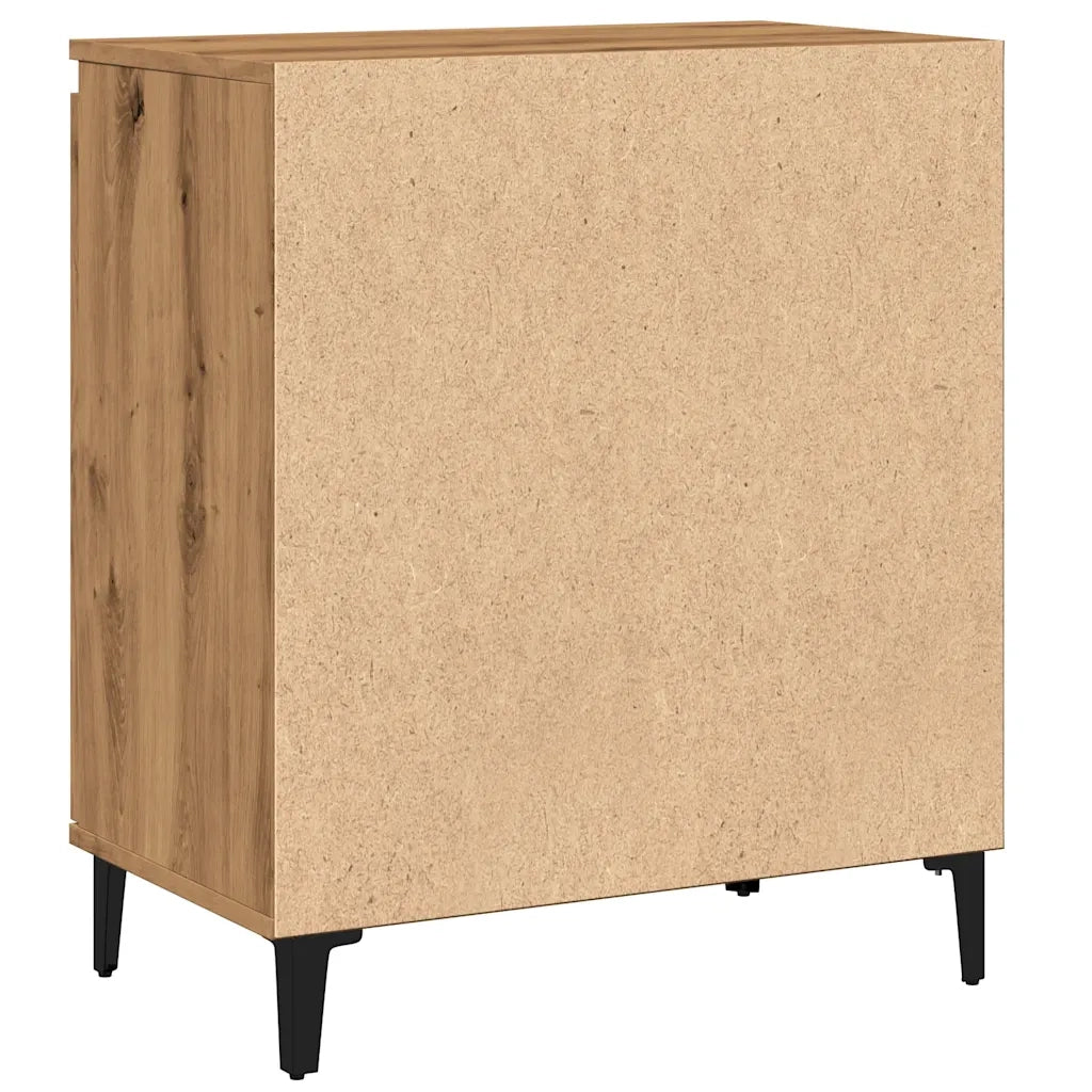 Credenza Rovere Artigianale 60x35x70 cm in Legno Multistrato