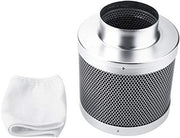 Filtro dell'aria 200 mm - Cerniera reversibile - Acciaio inossidabile/Cotone - 99,9% Antidoto per gli odori - Leggero/Sostenibile - Flusso d'aria aumentato - Filtro dell'aria