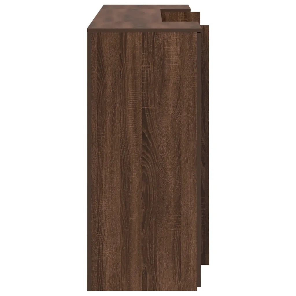 Banco Reception Rovere Marrone 180x50x103,5cm Legno Multistrato 3324175