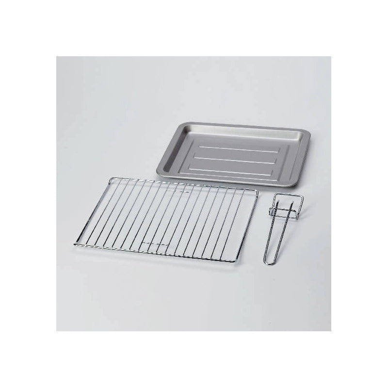 Forno Elettrico 18L - Pizza 30cm, Doppio Vetro, 1380W, Design Vintage - Beige