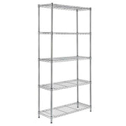 SCAFFALE 5R CROMO C/PIEDI REG. 60,9X35,5x180,0 - BIACCHI E.