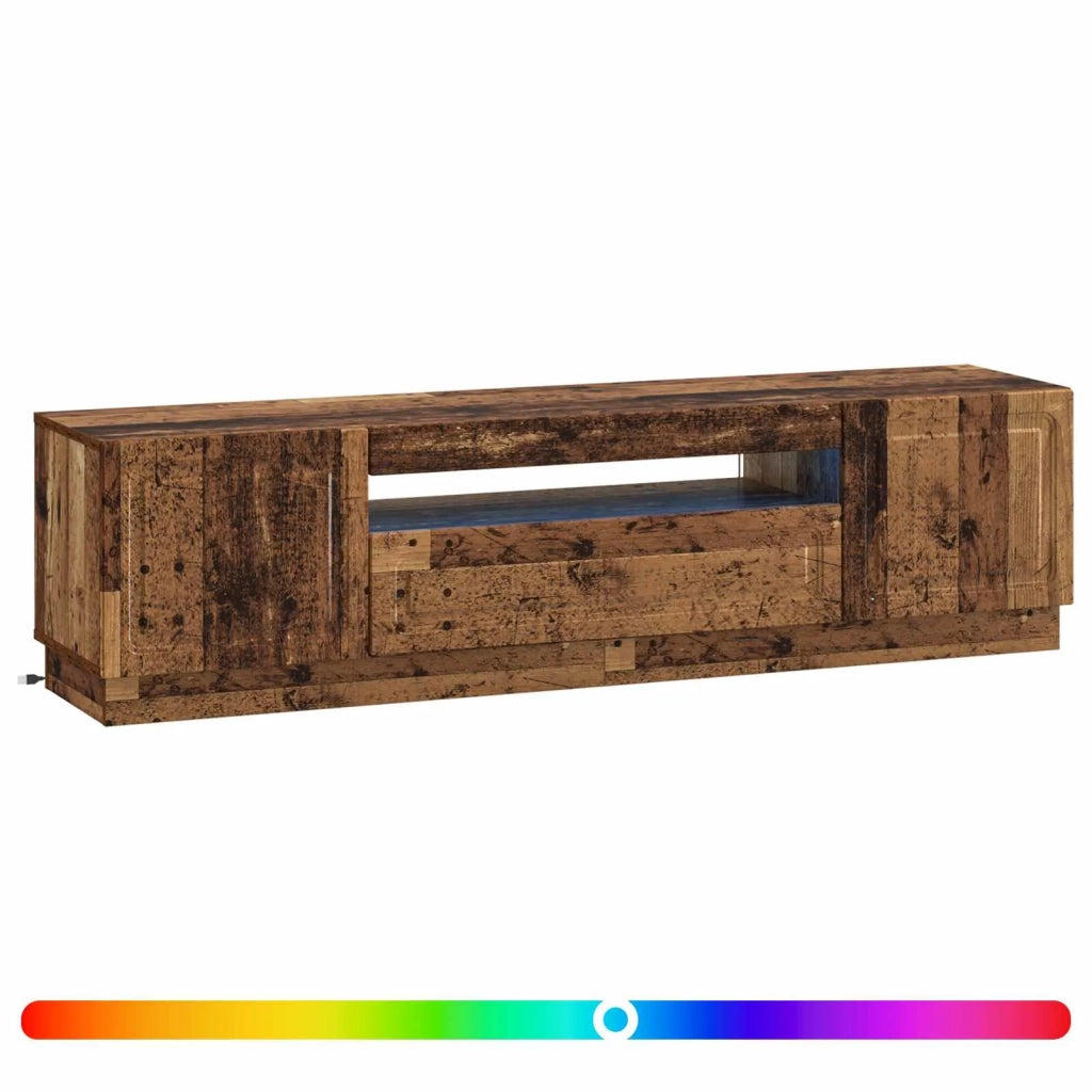 Mobile TV LED Legno antico Legno ingegnerizzato 897793