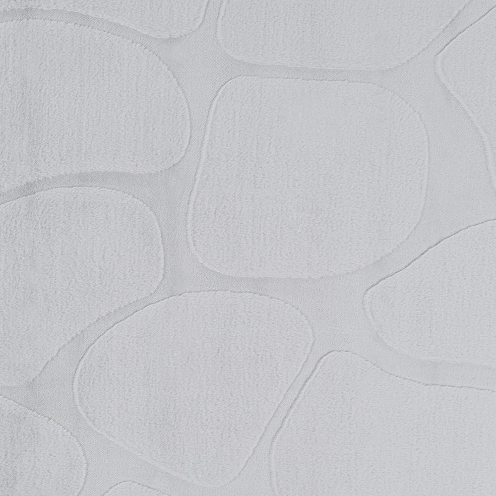 Tappeto decorativo rettangolare in jacquard, 80 x 300 cm tortora design elegante