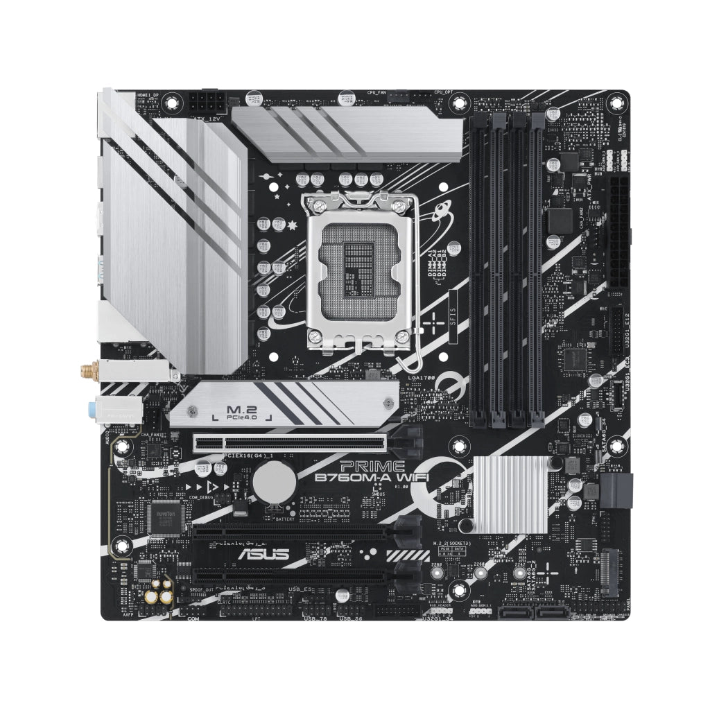 Asus prime b760m-a wifi intel b760 lga 1700 micro atx - 90MB1EL0-M0EAY0