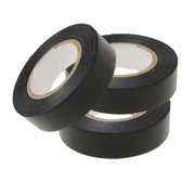 Trade Shop - Nastro Isolante Confezione 3 Pezzi Pz. Nero 4 Metri Rotoli Elettricista Hobby -