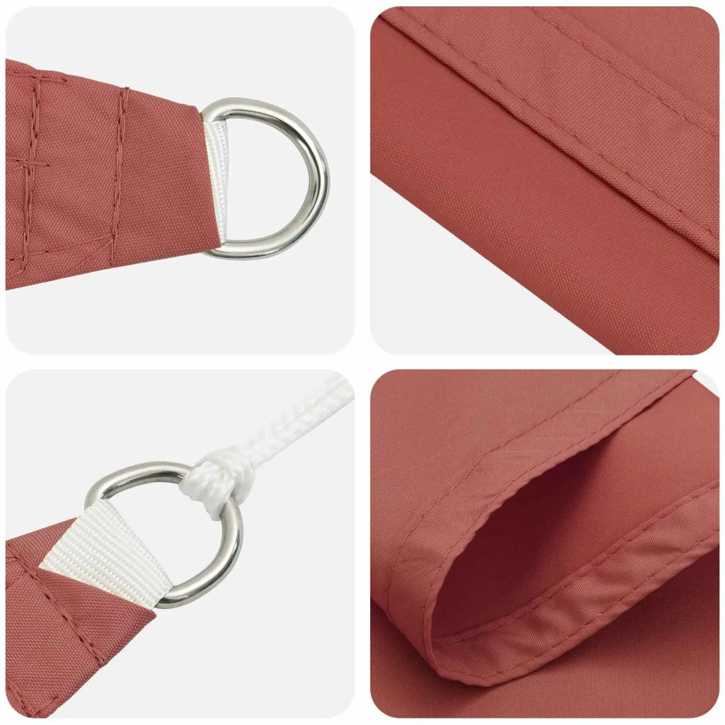 Vela da ombra solare Terracotta 6 x 2,5 m 42031013